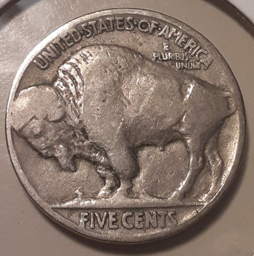 1926 Buffalo Nickel US 5c coin Philadelphia Mint Trump Hair (#64a-RB7) - Picture 4 of 4