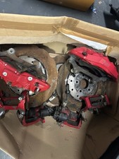Pinzas y discos de freno delanteros y traseros Brembo OEM - Audi C7 RS6 / RS7 (2013-2018)