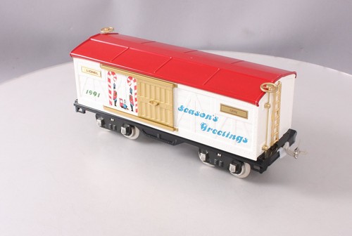 Lionel 6-13604 Standard Gauge 1991 Seasons Greetings Christmas Car LN/Box - Picture 2 of 12