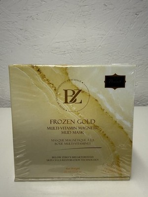 Below Zero Frozen Gold Multi-Vitamin Magnetic Mud Face Mask Gold 1.7 fl oz