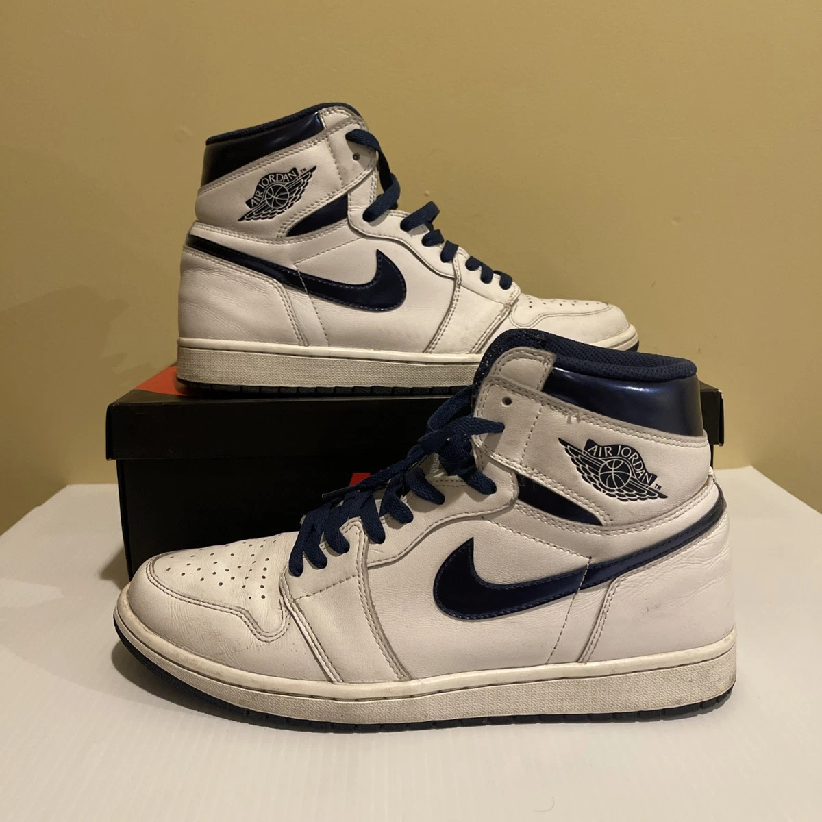 Jordan 1 Retro OG High Metallic Navy for Sale | Authenticity
