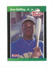 1989 Donruss Rookies #3 Ken Griffey Jr. Rookie Mariners