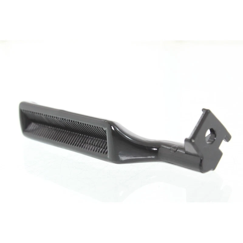 Manija de puerta interior de metal negro para Ford F-150 Bronco F-250 F-350 F-100 80-99 Foto 3 de 4