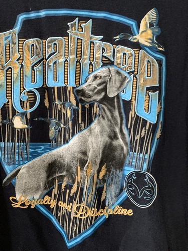 Real Tree Dog& Hunting Tee Mens Large NWT - Picture 4 of 5