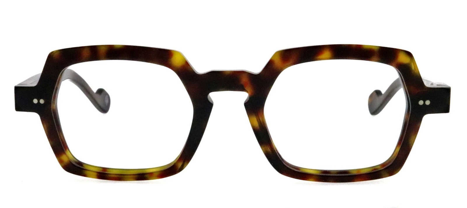 ANNE et VALENTIN Defoe 9A06 45mm Brown Havana Eyeglasses Frames Only France