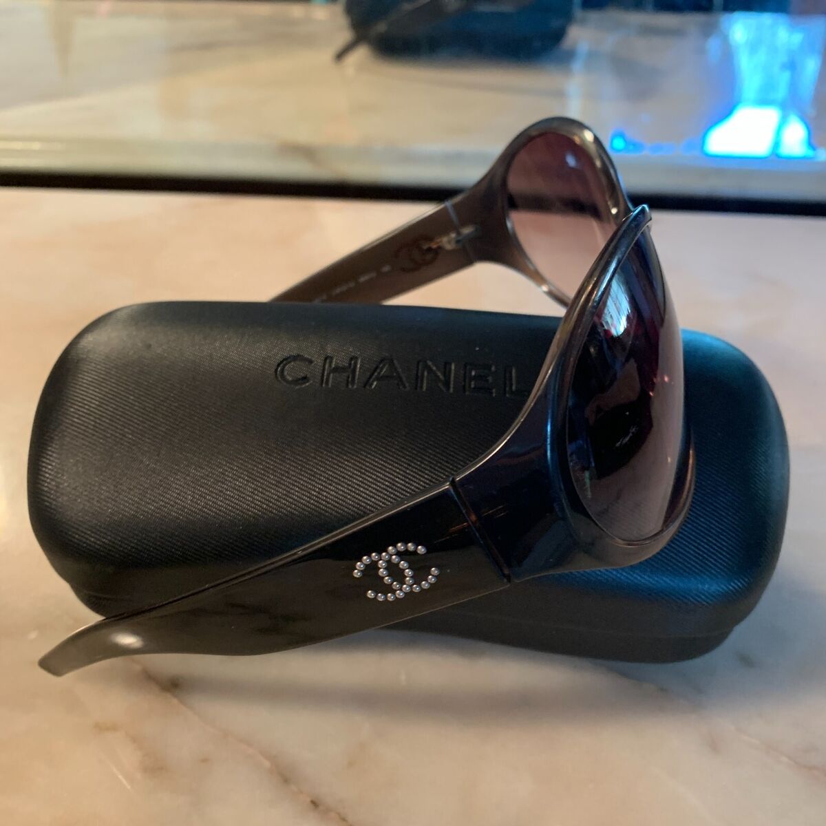 CHANEL 6016 c.872/13 66□12 CC Logo Sunglasses Made in Italy CHANEL 6016 c.872/13 66□12 CC Logo Sunglasses Made in Italy