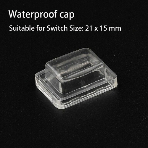 Mini tapa impermeable con botón Rocker 16/23 mm cubierta de polvo transparente - Imagen 3 de 17