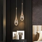Room Pendant Light Kitchen Chandelier Lighting Hotel Crystal Lamps Ceiling Light