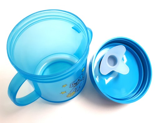 Sippy Cup Non Spill Toddler Bottle BPA Free 2 Handles 237ml 2.5cm or 4cm Mouth - Picture 25 of 59