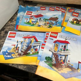 LEGO Creator Instruction Booklet Manual Lot Sets For 31009/31010/7346/5766/31012