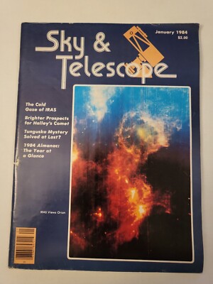 1984 January, Sky & Telescope Magazine, Cold Gaze of IRAS, (CP456)