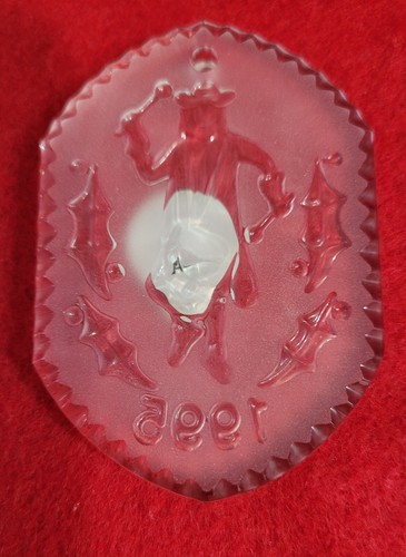 Waterford Crystal 1995 Twelve Days of Christmas Ornament Made in Ireland - Picture 2 of 3