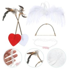 Angel Wings Costume Adorable Newborn Hundred Days Photography Prop