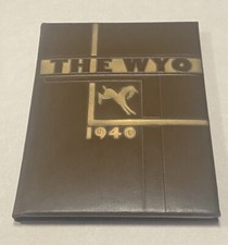 Vintage Antique 1940 THE WYO University Of  WYOMING Yearbook