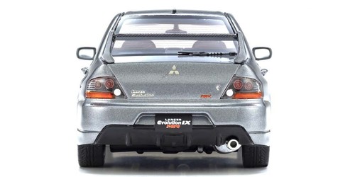 Kyosho Originale 1/43 Mitsubishi Lancer Evolution IX MR Grigio Finito P - Foto 5 di 11