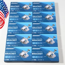 Brackets de Autoligado Pasivo para Ortodoncia Dental Roth 022 Ganchos 345