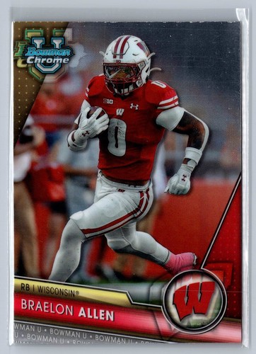 2023 Bowman University Chrome Football Pick Your Card! Complete Your Set! - Picture 184 of 201