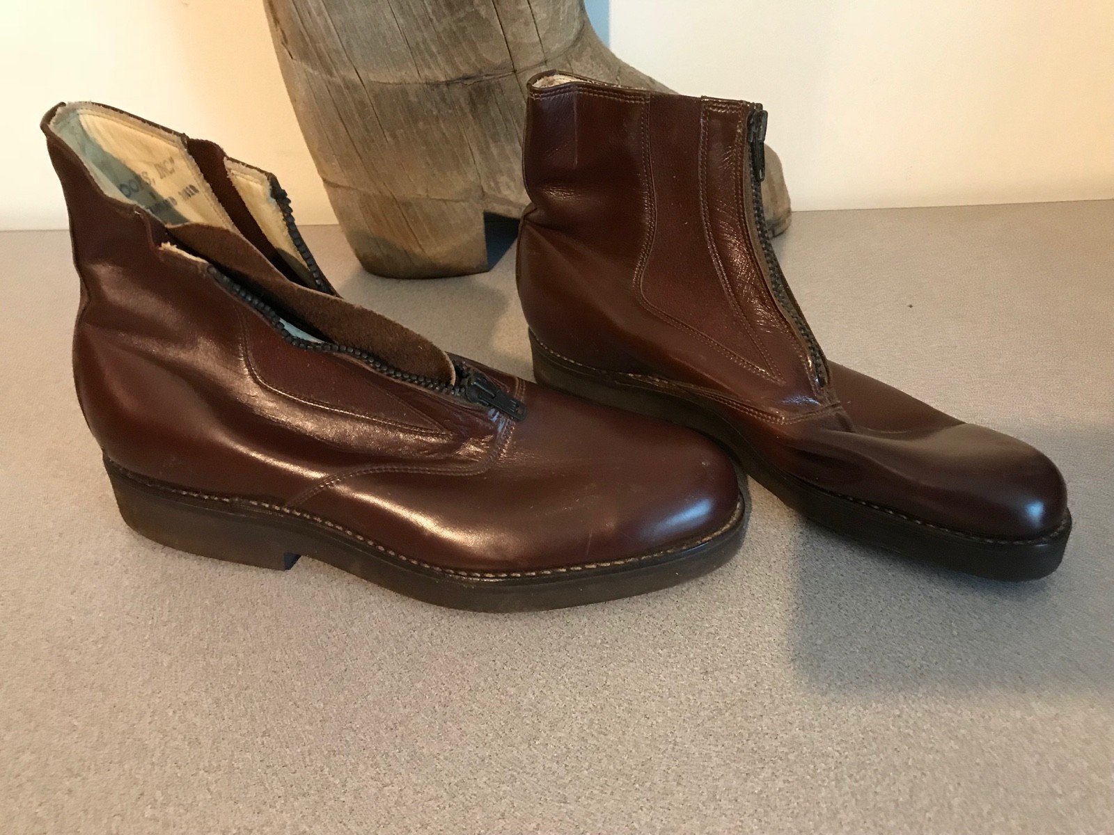 A.m. Kroop & Sons Cuero Cremallera Jodhpur botas para hombre mujer 5 7 A.m. Kroop & Sons Sons Sons Cuero Cremallera Jodhpur botas para hombre mujer 5 7 a la venta