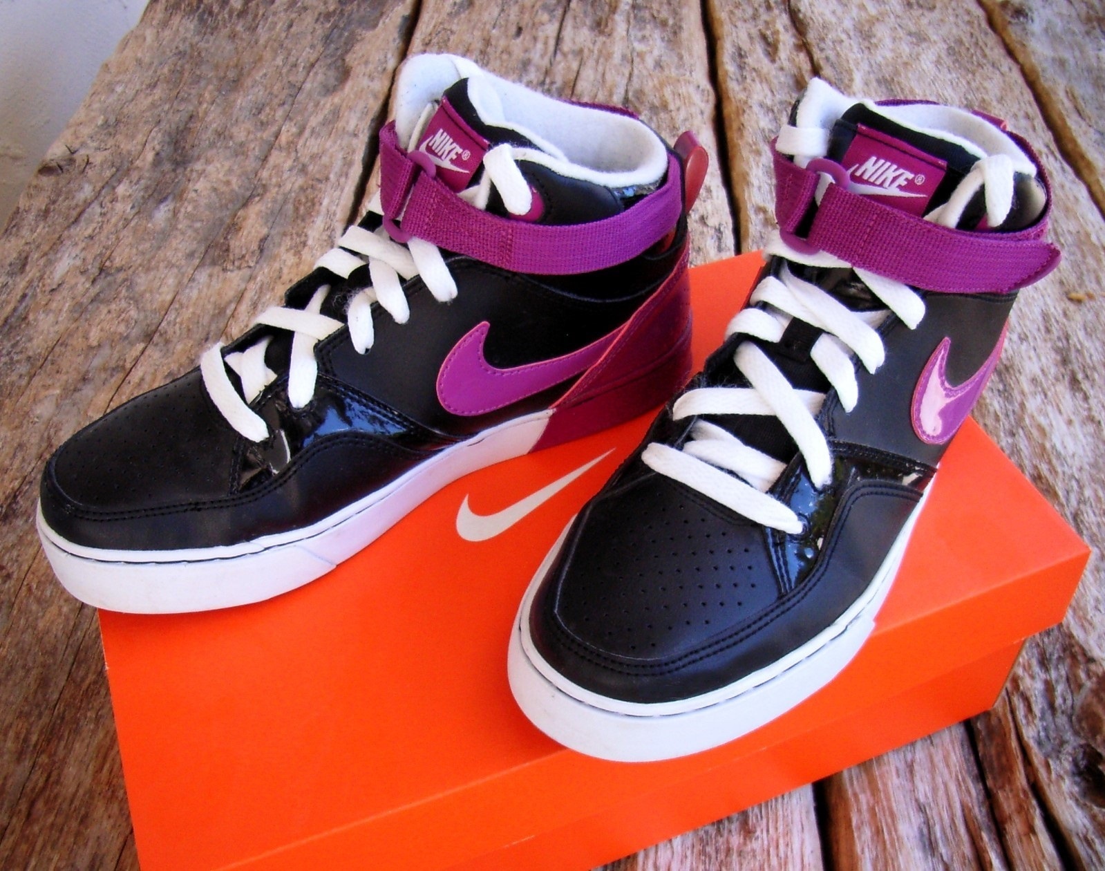 Nike Court UK Tranxition Hightop Cuir Basket Femmes 38 UK Court 5.5 Fuchsia Noir Chaussures ccc376 Nike Court UK Tranxition Hightop Cuir Basket Femmes 38 UK Court 5.5 Fuchsia Noir Chaussures ccc376