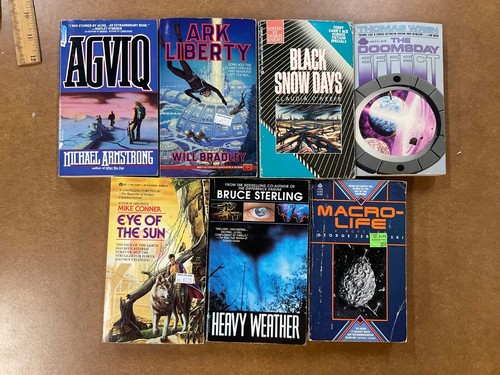 Sci Fi Post-Apocalypse PB Lot of 14 Bruce Sterling, Steve Wilson, Will Bradley - Picture 2 of 5