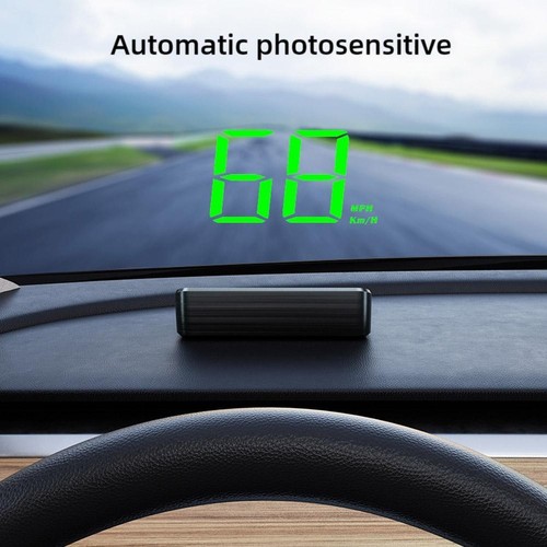 Car Speedometer Digital HUD Head Up Display Universal GPS Projectors Speed V8K9 - Picture 9 of 20