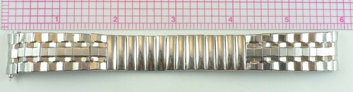 Vintage Hong Kong Stainless Steel Wristwatch Bracelet / Band - Parts / Repair - Picture 6 of 10