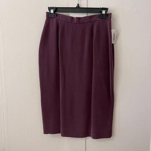 Neu mit Etikett Lauren Ralph Lauren Damen Seide Bleistiftrock Größe 6 Bürokleidung Karriere klassisch - Bild 1 von 10