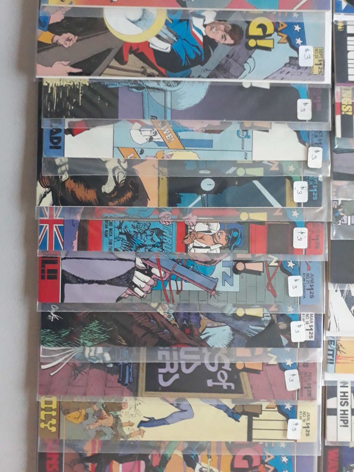 American Flagg! 25 Books, #1 First Comics 1983 Higher Grade - Photo 6 sur 7