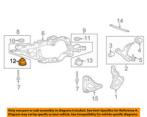 GM OEM Front Suspension-Knuckle Bushing 23275106 GM OEM Front Suspension-Knuckle Bushing 23275106