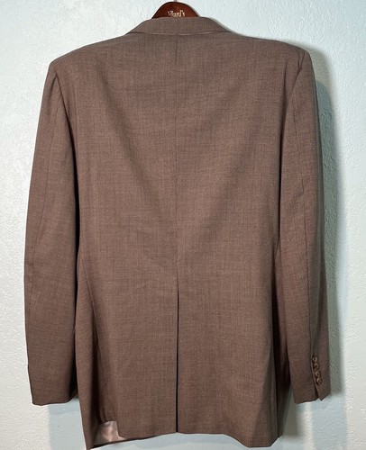 Gilet pantalon costume vintage Southwick sur mesure 3 pièces 44L 36x32 100% laine USA Trad - Photo 3/23