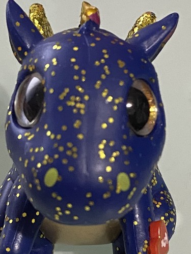 TY Beanie Boos Mini Boo SAFFIRE Blue Dragon Chaser Serie 3 Sammelfigur - Bild 7 von 8