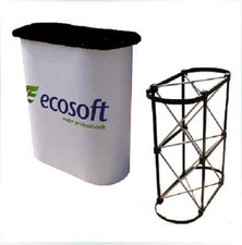 Espositore DRITTO leggero POP UP promozione esposizione con borsa trasporto