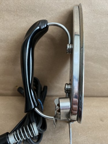 Vtg Folding Travel Iron Durabilt MFG No. 102 Winsted CT USA Tested & Works Great - Picture 3 of 6