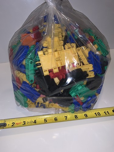 Lot Of Clics The Amazing Useful Colored Construction Toy Building Set AP3 - Picture 3 of 5