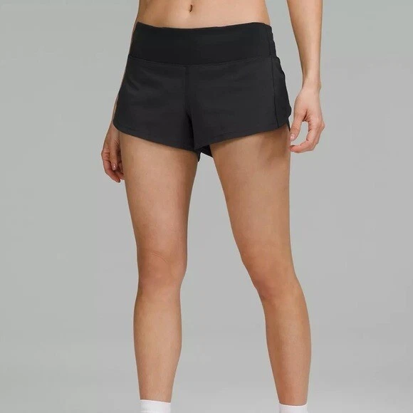 Lululemon Wet Dry Warm Speed Up Low Rise Lined Short 2.5 Size 8