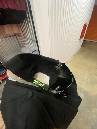 Vintage 1998 Godzilla Movie Promotional Black Hat Cap New With Tags - Imagen 2 de 5