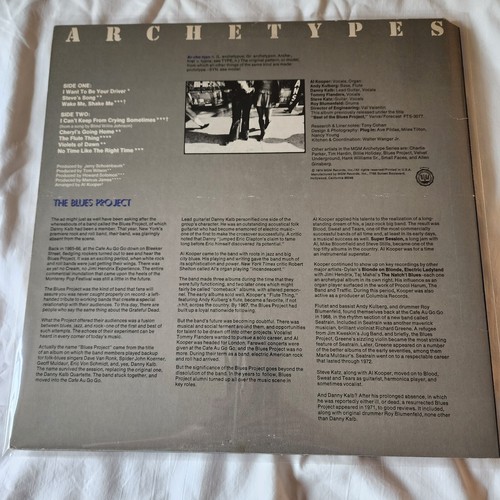 THE BLUES PROJECT - Archetypes (MGM) - 12" Vinyl Record LP - NM - Bild 2 von 8