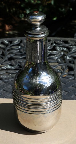 Antique Art Deco Chrome Icy Hot Pre-Thermos Hot/Cold Water Carafe NRHA - Picture 2 of 7