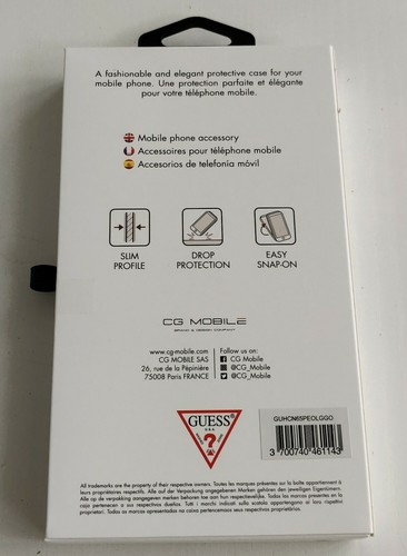 Genuine Guess Designer Liquid Glitter Gold Hard Case for iPhone 11 Pro Max - 第 6/7 張圖片