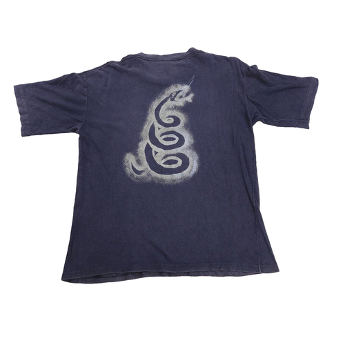 Metallica 1995 Vintage James Hetfield Summer Snake Giant Band Tour 90s T-Shirt - Bild 3 von 10