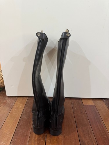 As New Ariat WESTCHESTER Ladies Black Tall Riding Boots US 8, EU 39 + Boot Bag - Picture 5 of 20