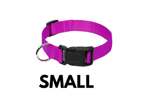 Adjustable S-M -L-XL Nylon Durable Collars 4 Sizes COMFORTABLE Dog/Pet Collar uk - Picture 10 of 13