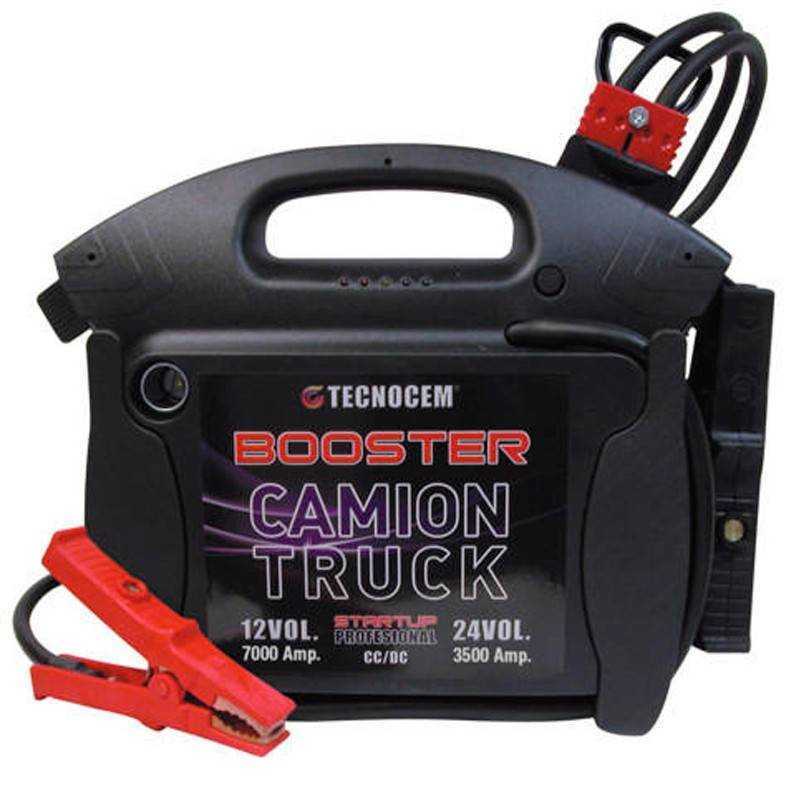 Arrancador profesional booster starter 12/24 V coche camión Tecnocem