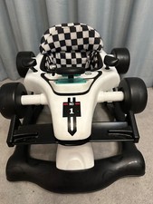 Costway 4-in-1 Baby Push Walker with Adjustable Height and Speed - White