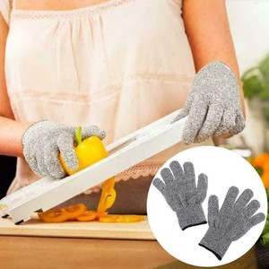 Schnittfeste Schnittschutz Handschuhe für Metzger Küche Glas Arbeit ... Schnittfeste Schnittschutz Handschuhe für Metzger Küche Glas Arbeit ...