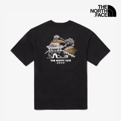 【THE NOTRH FACE】 TNF HANGEUL S/S R/TEE‐BLACK The North Face Korea NAMHANSANSEONG EDITION S/S R/TEE