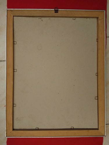 QUADRO A SPECCHIO PRINTED MIRROR JOB CIGARETTES ALFONS ALPHONS MUCHA ADVERTISE - Imagen 2 de 2
