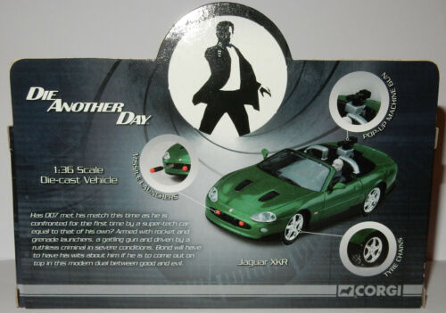 Corgi Jaguar Xkr Roadster Druck- Another Day Mit Futterrakete 1/36 #CC07603 IN - Bild 5 von 7