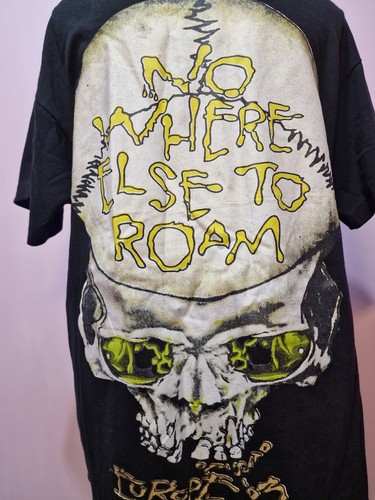 Metallica Nowhere Else To Roam T-Shirt 1994 Vintage Rags 72 Band Single Stitch L - Picture 2 of 9