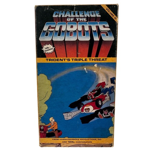 Vintage CHALLENGE of the GOBOTS Tridents Triple Threat Volume 3 VHS 1985 - Picture 2 of 7